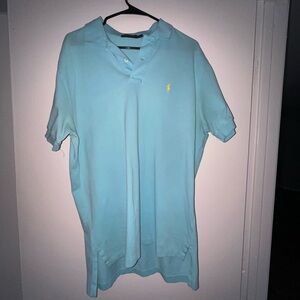 Polo by Ralph Lauren Men's Blue Polo Shirt
